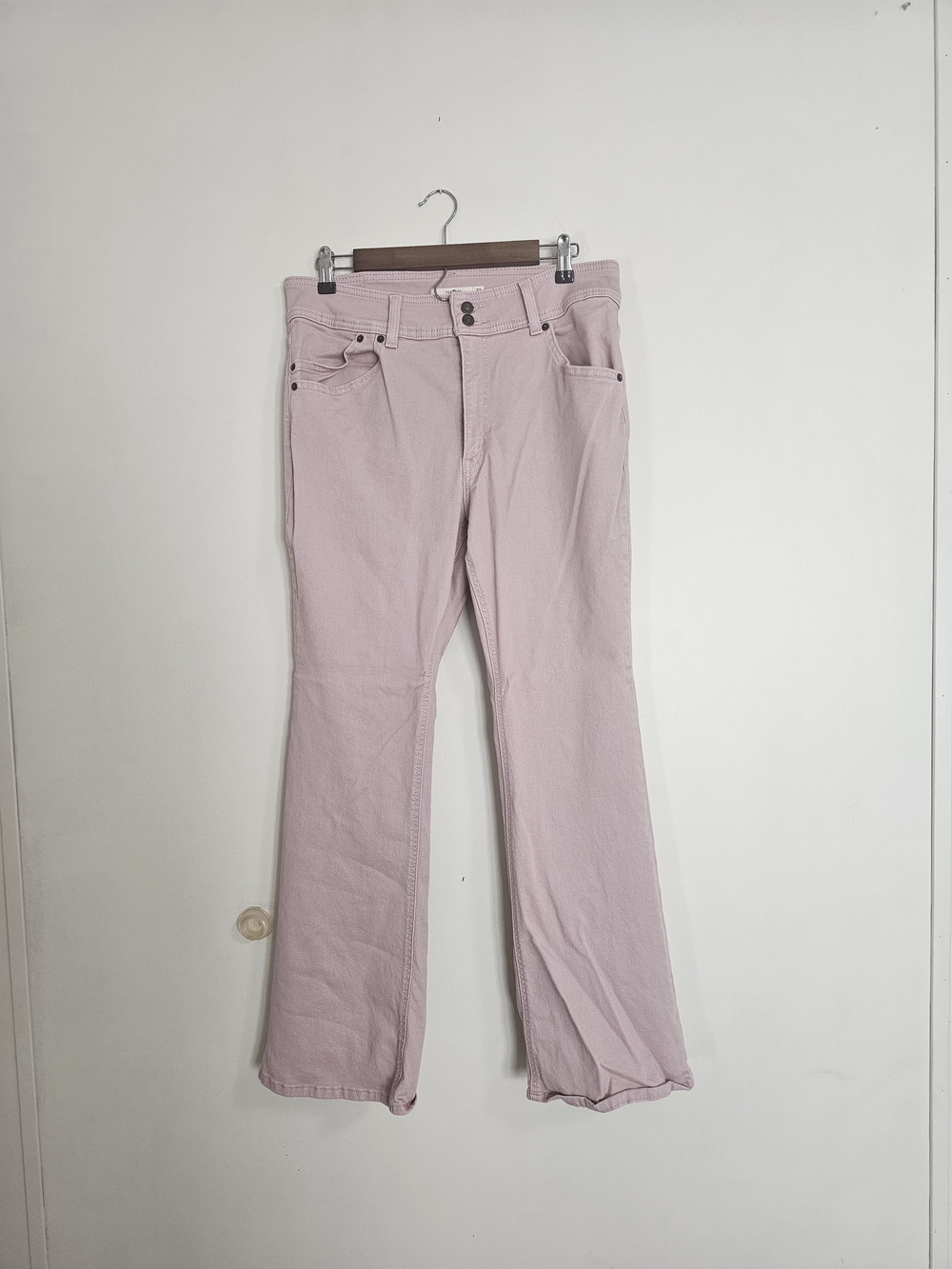 Levi's Pink Flare Jeans